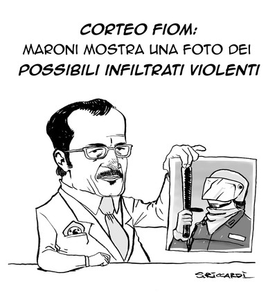 Possibili infiltrazioni violente