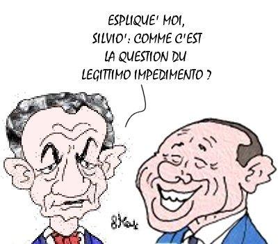 tangenti per Sarkozy, ma lui non ce l'ha il lodo ALfano