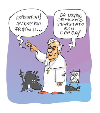 Il Papa e i terremotati