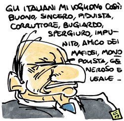 Gli Italiani mi vogliono così...