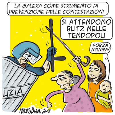 tendopoli blitz