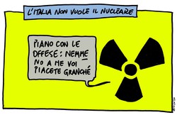 Screzi tra l'Italia e il nucleare.