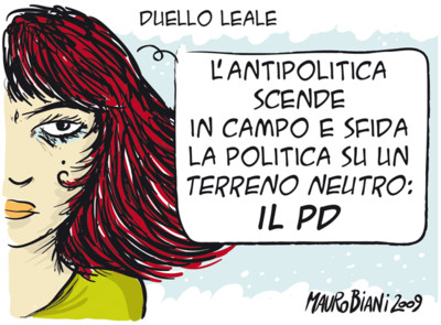 Antipolitica e politica: Grillo vs Pd
