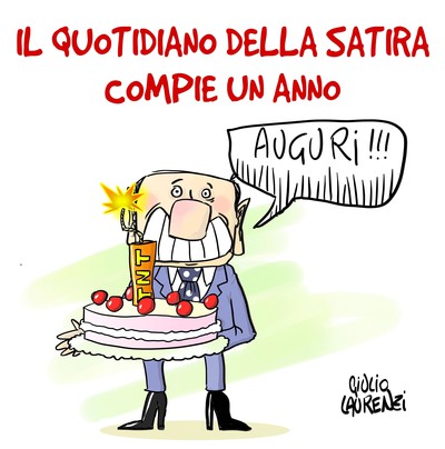Il Quotidiano della Satira compie un anno...