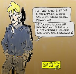 Scontro di civiltà.