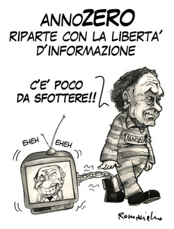 Annozero riparte con la libertà d'informazione!