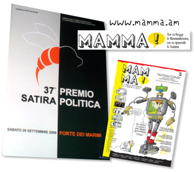 Mamma! Vince la 37ma edizione del premio di Satira Politica "Forte dei Marmi"