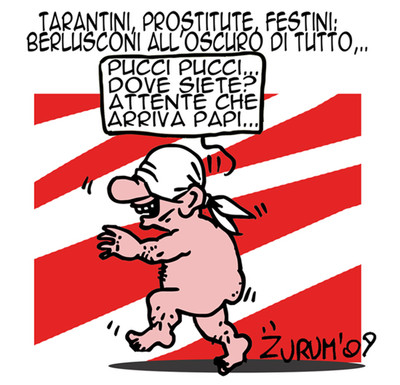 Berlusconi, tarantini, mignotte e salatini
