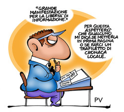 Sulla "Libertà di Informazione", chissà cosa penseranno in certe redazioni... :-)