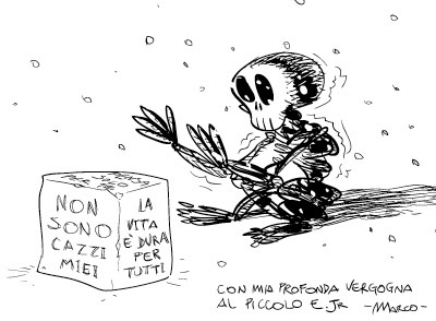 Vergogna.