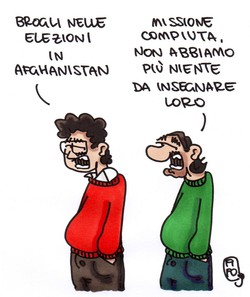 ...e cos'altro hanno ormai da imparare dal civilizzato occidente?
