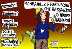 Berlusconi interviene a Ballarò accusando tutti di essere comunisti