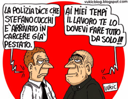La polizia penitenziaria afferma che Stefano Cucchi sia giunto a Regina Coeli già pestato