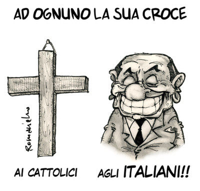 Capitò tutto per una croce!