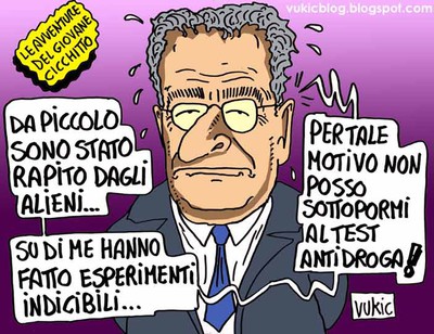 Cicchitto non aderisce al test antidroga per i parlamentari