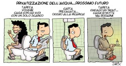 La privatizzazione dell'acqua