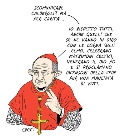 Calderoli-Tattamanzi: lo scontro