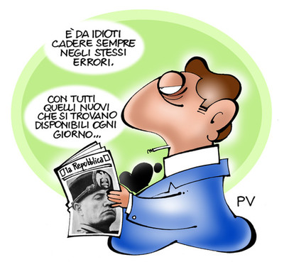 la foto sul giornale poteva essere benissimo un'altra