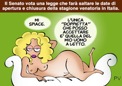 Contro la caccia selvaggia.