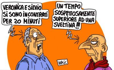 20 minuti in questura con gli avvocati per mega galattiche richieste di alimenti