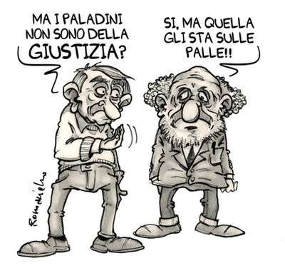 Berlusconi e i suoi paladini della libertà