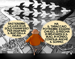 ...è sempre così: la pigrizia e la paura vincono sempre! :-)