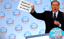 Berlusconi finalmente si esprime come ha sempre voluto