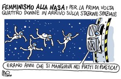 femmine alla nasa