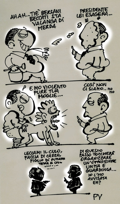 Ma Bersani ...si, "LUI"... che fa, che dice, cosa pensa??