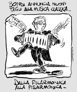 La musica classica si ascolta meglio in strada.