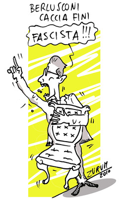 Fini cacciato dal PDL