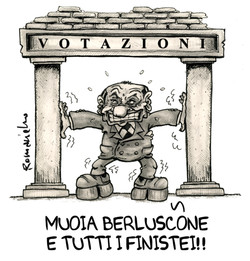 Berluscone nella valle dei Finiani!