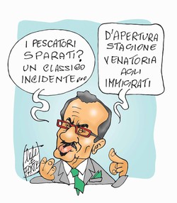 Caccia all'immigrato