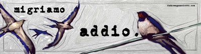 Addio.