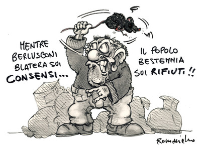 Il governo dei bidoni ... della spazzatura!