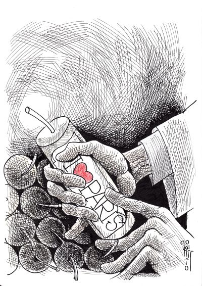 Ben Laden à la France: I love Paris!