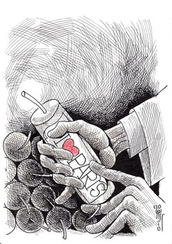 Ben Laden à la France: I love Paris!