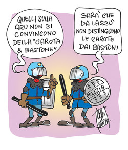 Bastoni e poche carote