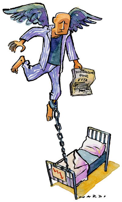 per il governo, non si può morire in pace!