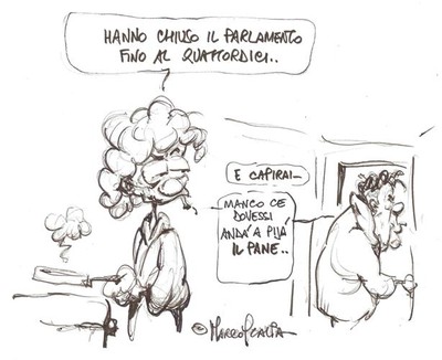 Governo in crisi. Il Paese è in ansia.