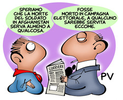 Un soldato...