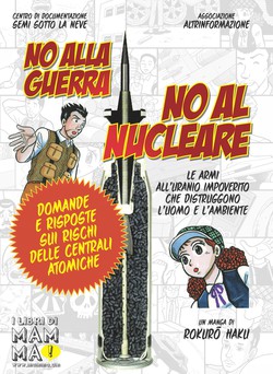 Copertina del libro "No alla guerra, no al nucleare"