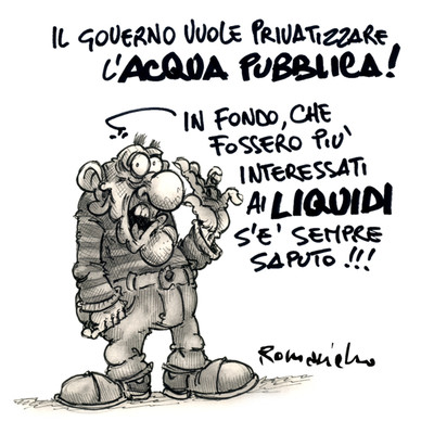 Acqua: l'ha creata gratis il Padreterno!