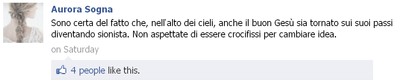 Schermata di Facebook