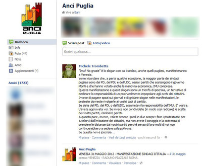 Screenshot di Michele De Benedetto