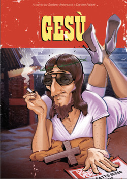 Copertina del fumetto "GESU'" di Stefano Antonucci e Daniele Fabbri