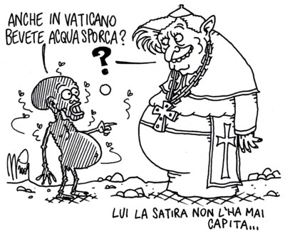 il papa va a trovare i poveri