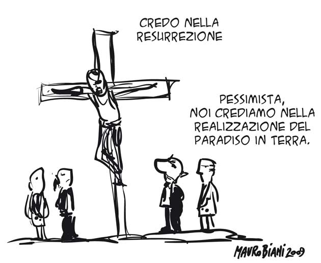 Vignetta di Mauro Biani