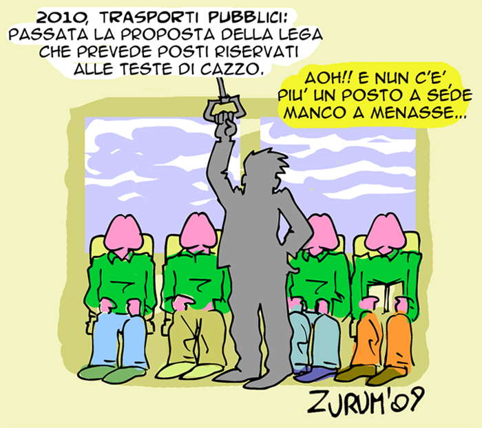 lega razzismo, trasporti pubblici