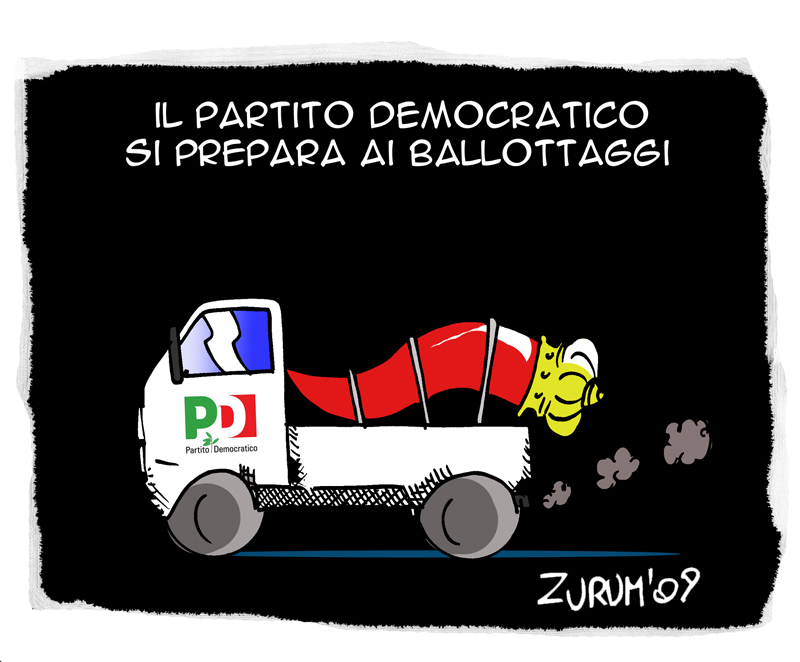 il pd guarda ai ballottaggi...